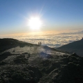 K - Sunrise from peak